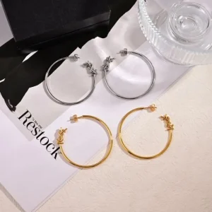 2025SS イヤリング YSL イヴ サンローラン 大人モードな魅力引き立つ逸品 商品画像 1