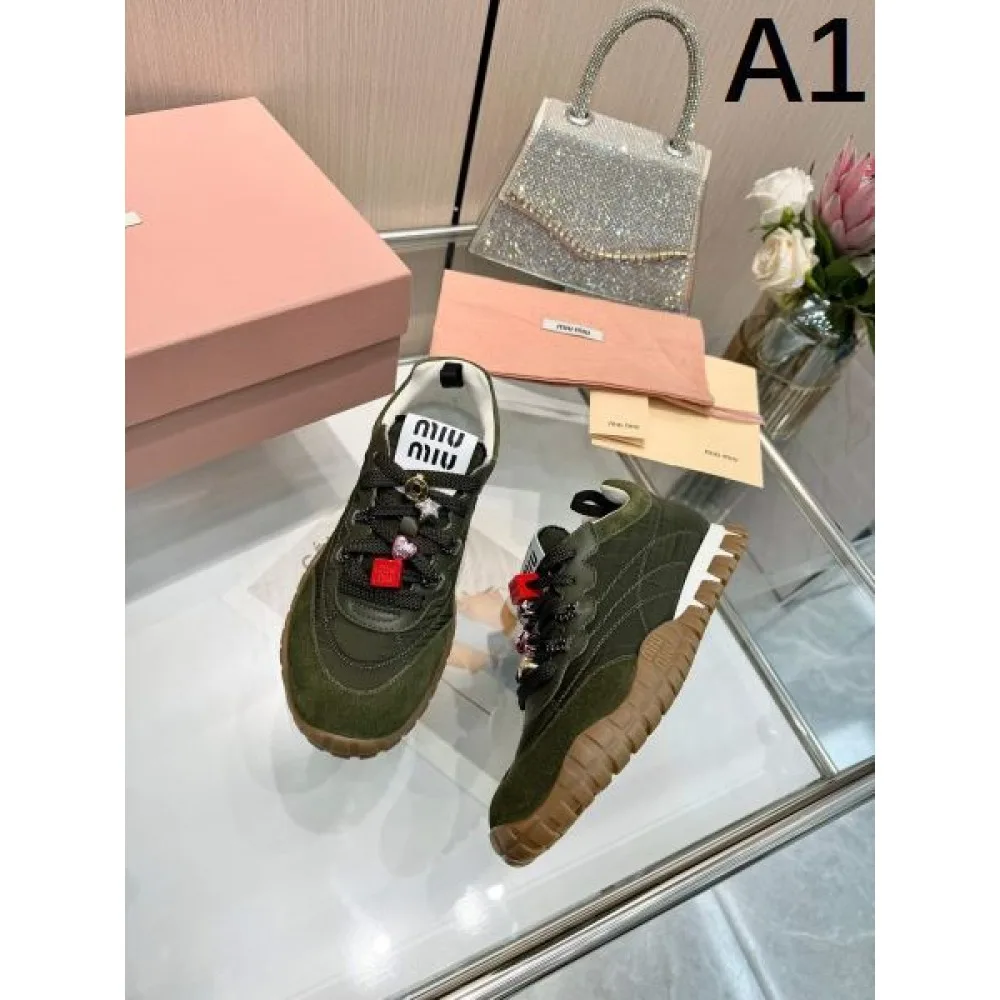 2025SS MIU MIU ミュウミュウ 日本完売 レディース用 カジュアルシューズ 商品画像 1
