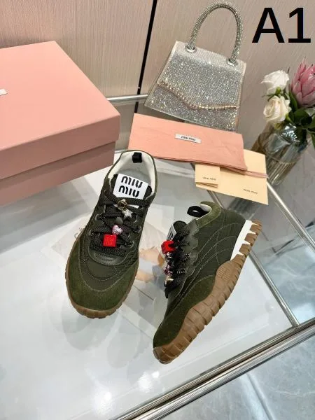 2025SS MIU MIU ミュウミュウ 日本完売 レディース用 カジュアルシューズ 商品画像 11