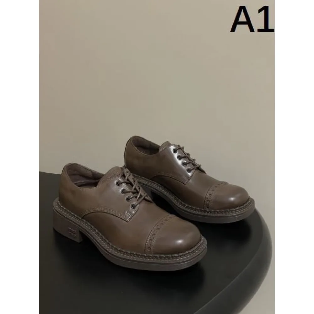 2025FW レディース カジュアルシューズ MIU MIU ミュウミュウ 限定入荷の希少高品質レプリカモデル 商品画像 1