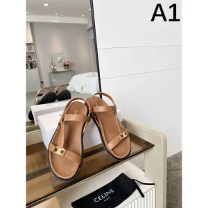 2025SS CELINE セリーヌ シンプルなデザイン レディースサンダル 商品画像 1