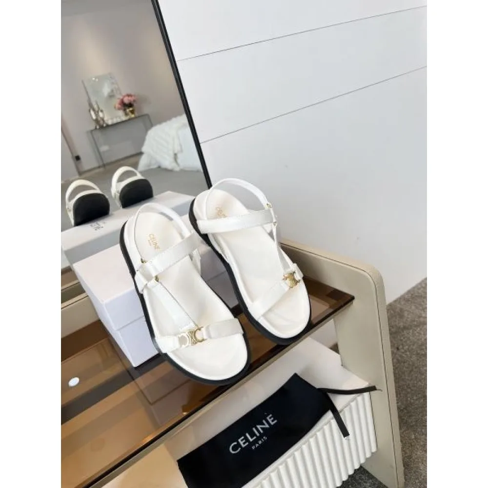 2025SS CELINE セリーヌ シンプルなデザイン レディースサンダル 商品画像 5