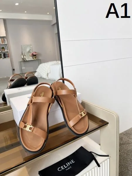 2025SS CELINE セリーヌ シンプルなデザイン レディースサンダル 商品画像 9