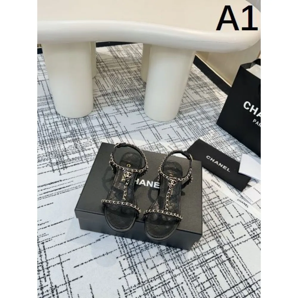 2025SS CHANEL シャネル 高級感あるスタイル レディースサンダル 商品画像 1
