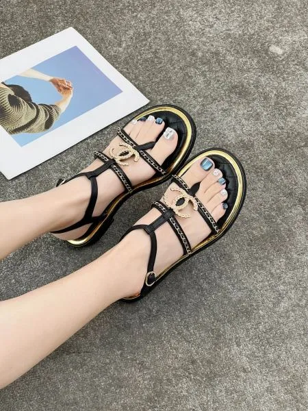 2025SS CHANEL シャネル 大人の色気を印象に レディースサンダル 商品画像 9
