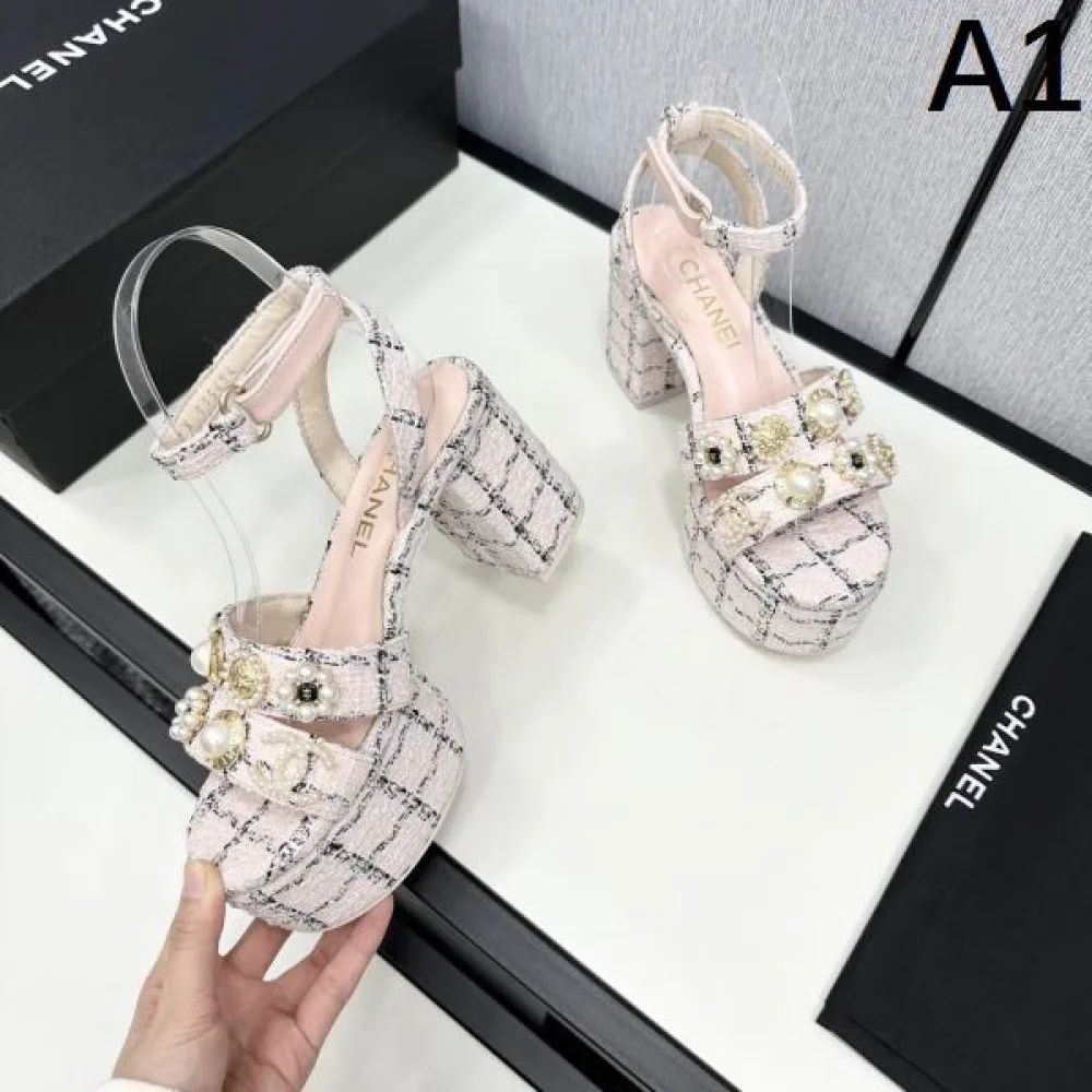 2025SS CHANEL シャネル 大人っぽいデザイン レディースサンダル 商品画像 1