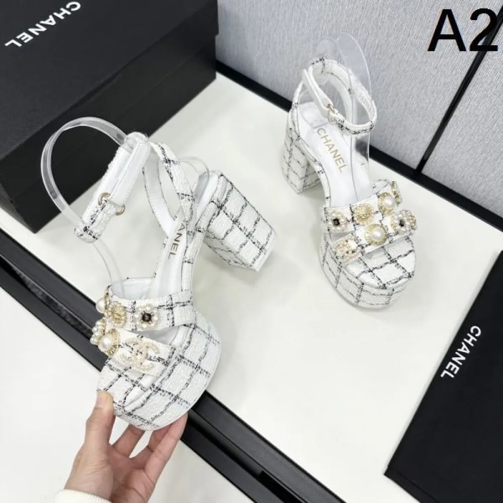 2025SS CHANEL シャネル 大人っぽいデザイン レディースサンダル 商品画像 2