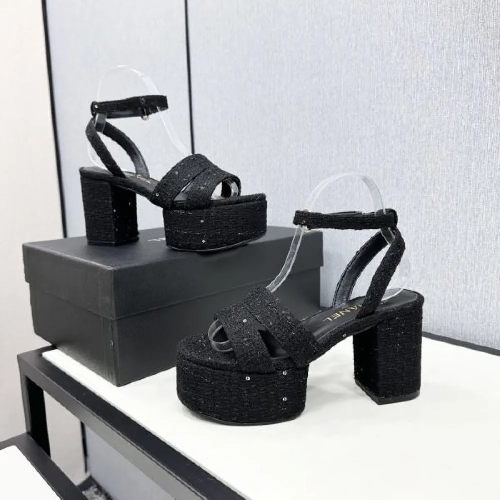 2025SS CHANEL シャネル 大人っぽいデザイン レディースサンダル 商品画像 8