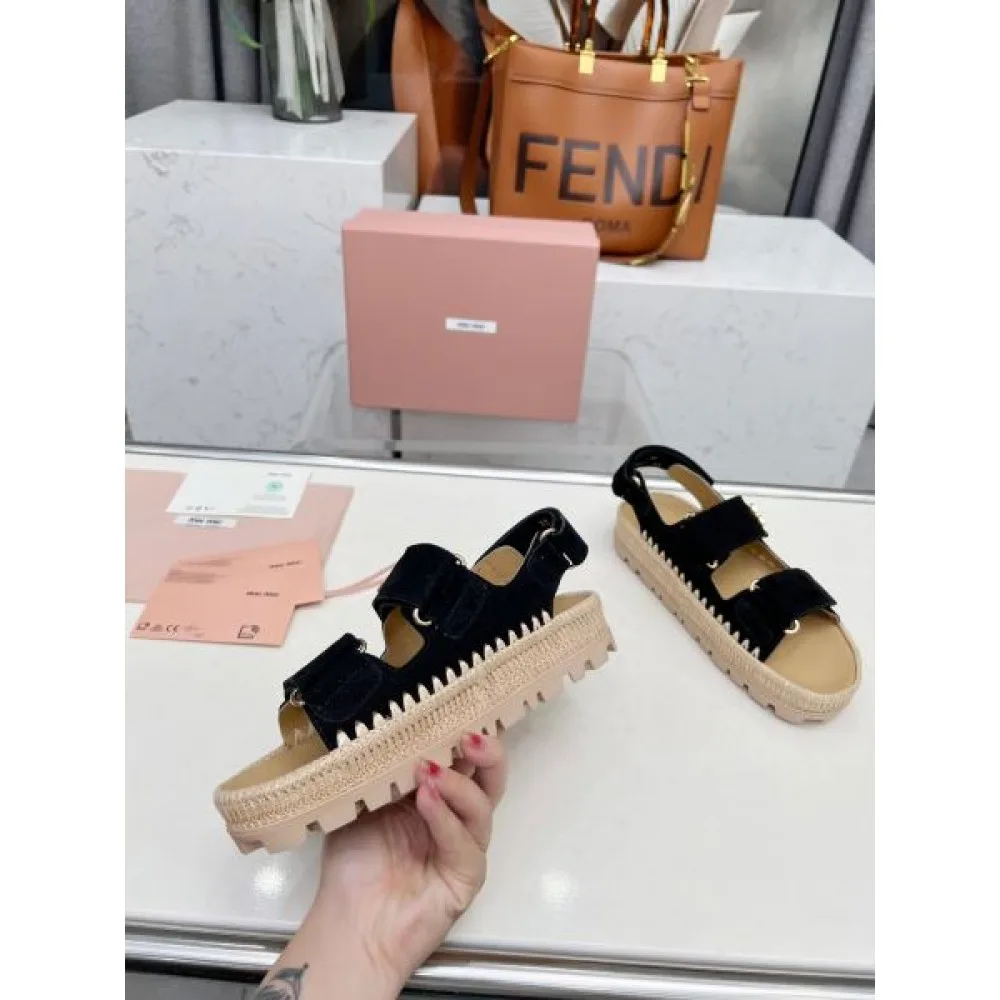 2025SS MIU MIU ミュウミュウ 流行の最前線 レディースサンダル 商品画像 4
