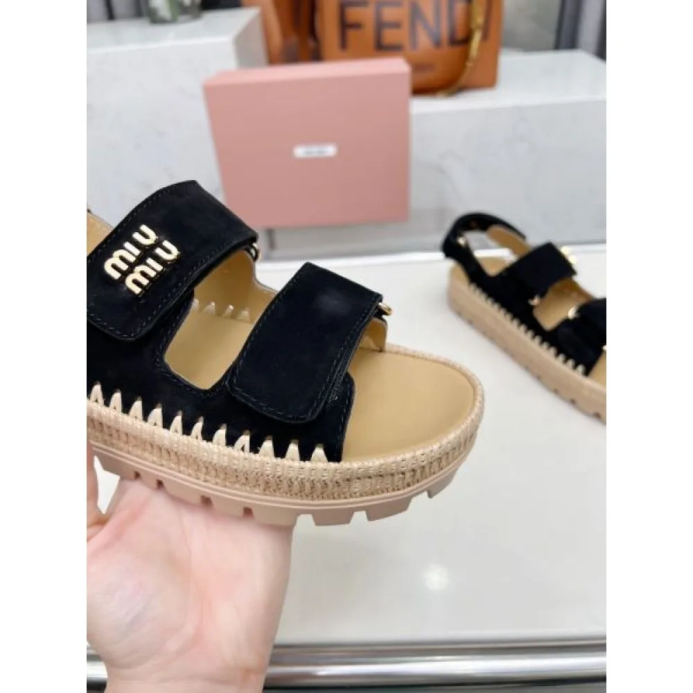 2025SS MIU MIU ミュウミュウ 流行の最前線 レディースサンダル 商品画像 5