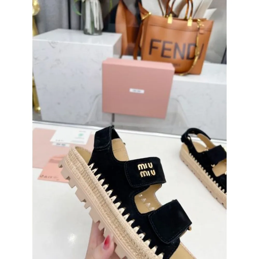 2025SS MIU MIU ミュウミュウ 流行の最前線 レディースサンダル 商品画像 6