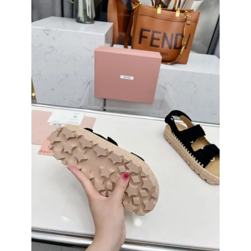 2025SS MIU MIU ミュウミュウ 流行の最前線 レディースサンダル 商品画像 9