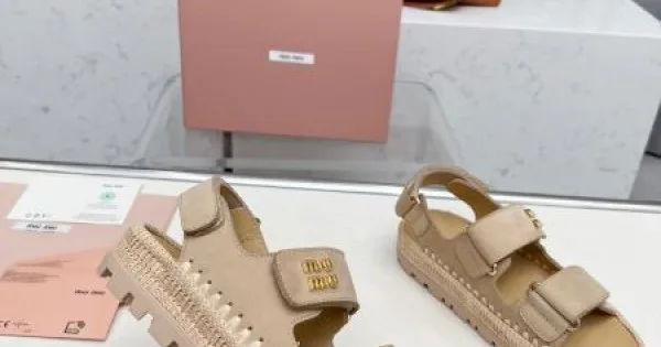 2025SS MIU MIU ミュウミュウ 流行の最前線 レディースサンダル 商品画像 11