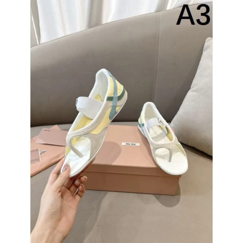 2025SS MIU MIU ミュウミュウ 今年は先取り レディースサンダル 商品画像 3