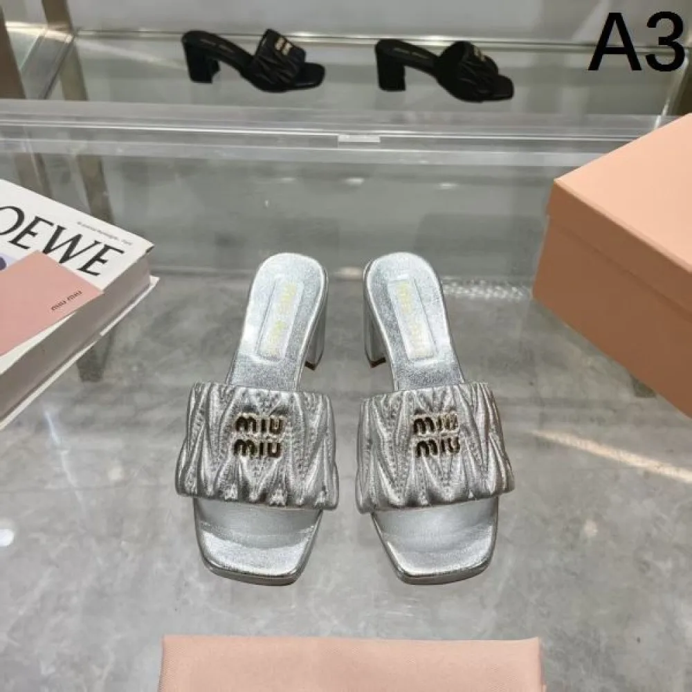2025SS MIU MIU ミュウミュウ 人気いっぱい レディースサンダル 商品画像 3