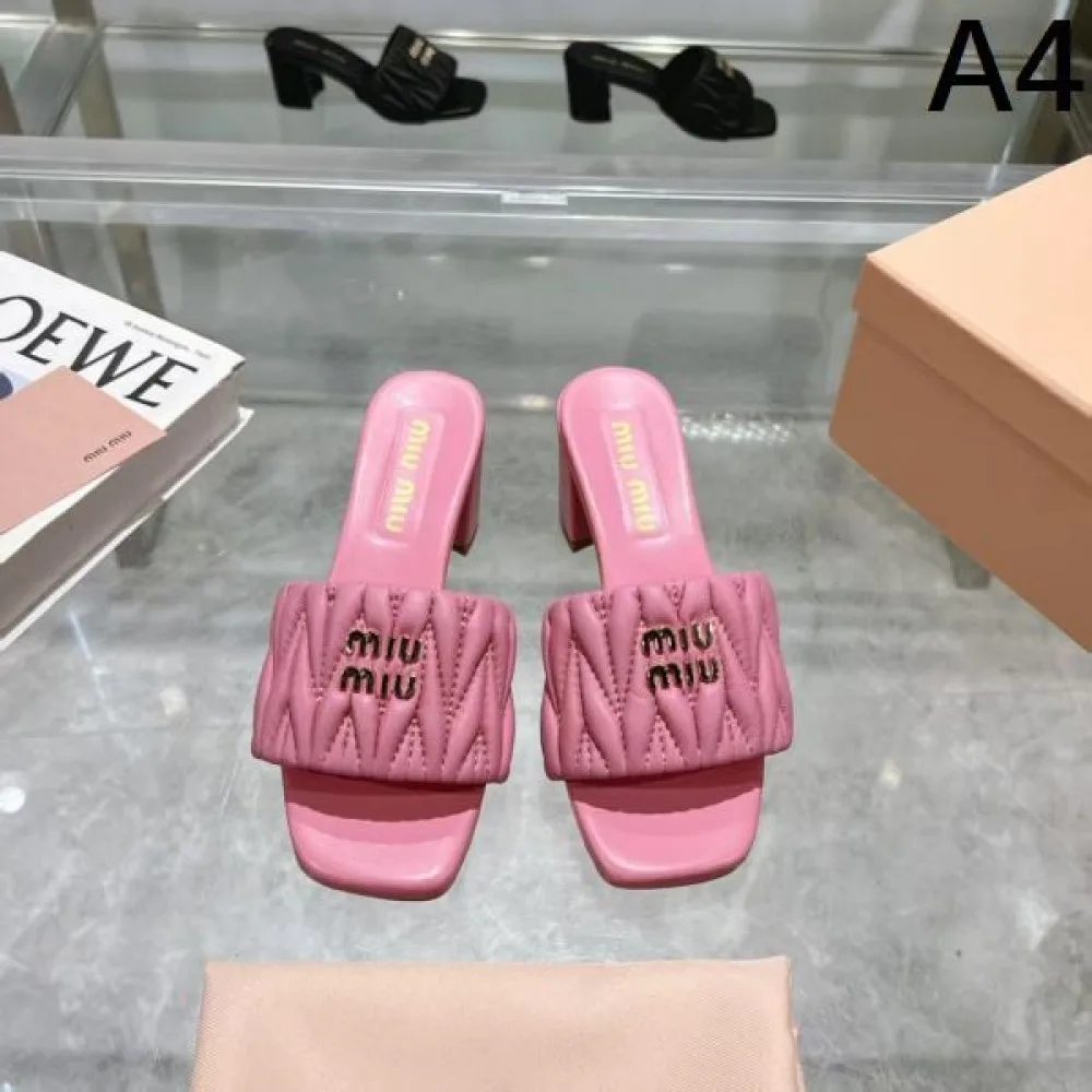 2025SS MIU MIU ミュウミュウ 人気いっぱい レディースサンダル 商品画像 4