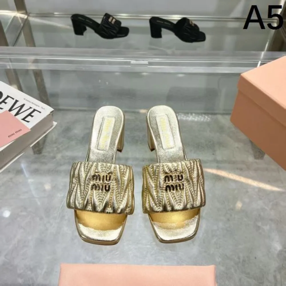 2025SS MIU MIU ミュウミュウ 人気いっぱい レディースサンダル 商品画像 5