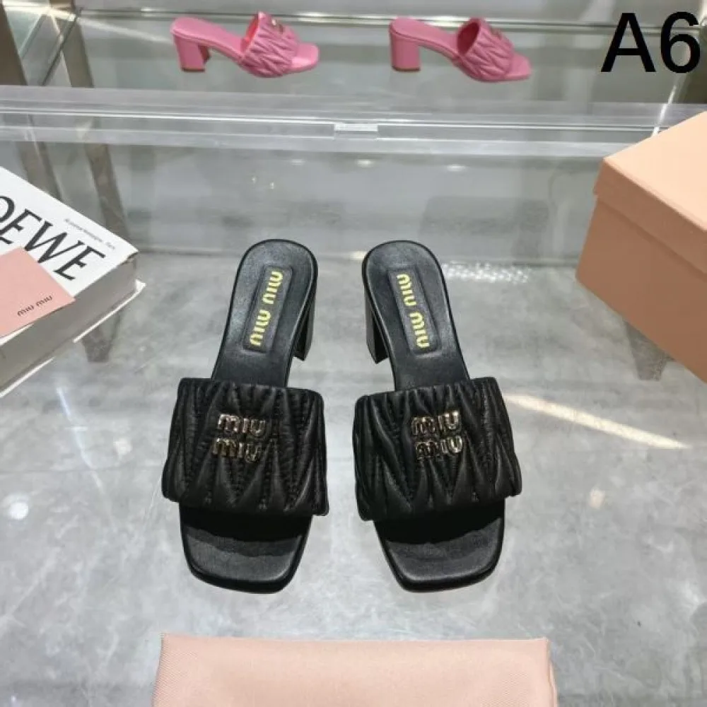 2025SS MIU MIU ミュウミュウ 人気いっぱい レディースサンダル 商品画像 6
