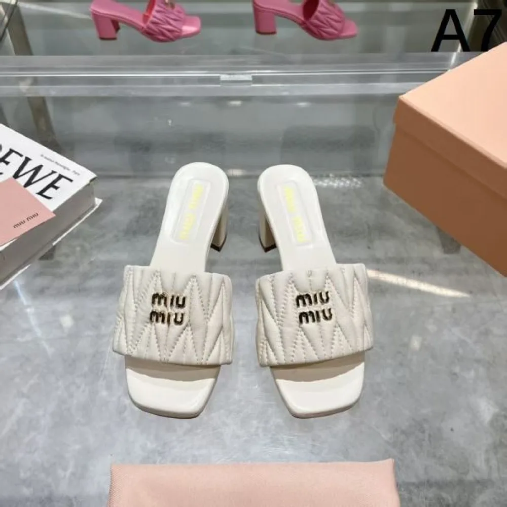 2025SS MIU MIU ミュウミュウ 人気いっぱい レディースサンダル 商品画像 7
