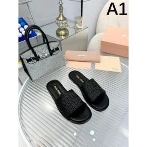 2025SS MIU MIU ミュウミュウ 現地価格sale レディースサンダル 商品画像 1
