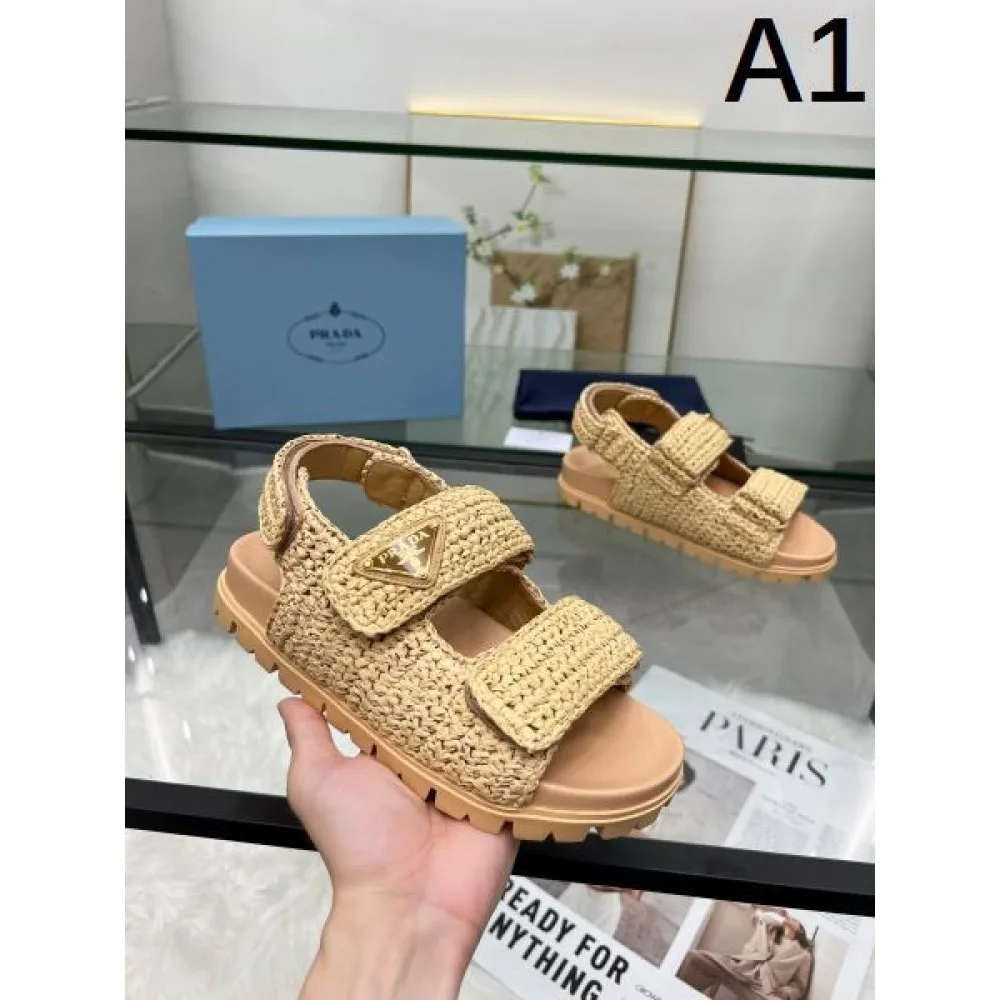 2025SS PRADA プラダ 存在感絶大スタイル レディースサンダル 商品画像 1