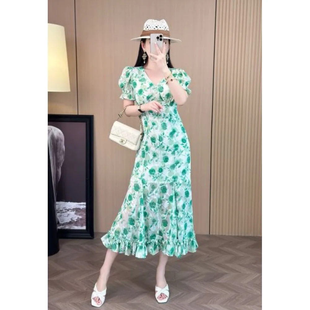 ドルチェ&ガッバーナ (DOLCE&GABBANA) 2025春夏 定番人気ワンピース ベストセラー 商品画像 1