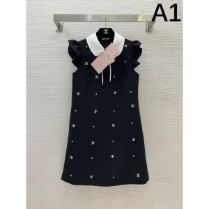 MIU MIU ミュウミュウ 2025SS ファッションの流行り ワンピース 商品画像 1