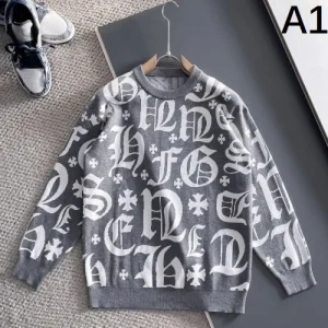 2025FW CHROME HEARTS クロムハーツ セーター 鮮やかで秋冬映えするデザイン 商品画像 1