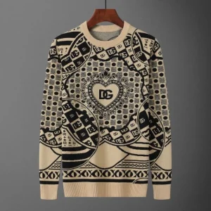 2025秋冬 セーター DOLCE&GABBANA ドルチェ&ガッバーナ シンプル高級感デザイン 商品画像 1
