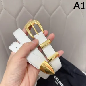 2025FW スタイリッシュ ベルト CELINE セリーヌ きれいめな印象で着こなし 新作 商品画像 1