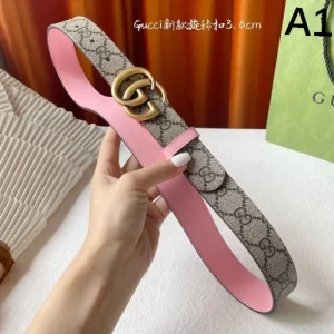 2025SS ベルト GUCCI グッチ 人気のシグネチャーデザインが光る魅力的なベルト 商品画像 1