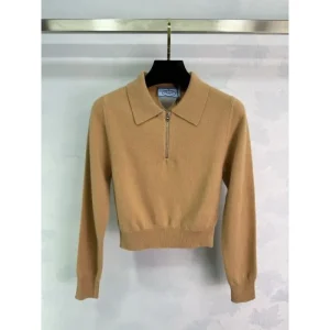 PRADA プラダ ニット長袖 2025秋冬新作 今季も人気の注目ニットトップス 商品画像 1