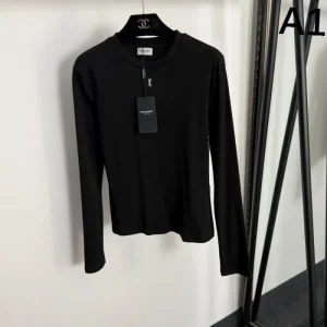2025FW 長袖Tシャツ YSL イヴサンローラン 限定先行セール 高級感溢れる新作 商品画像 1
