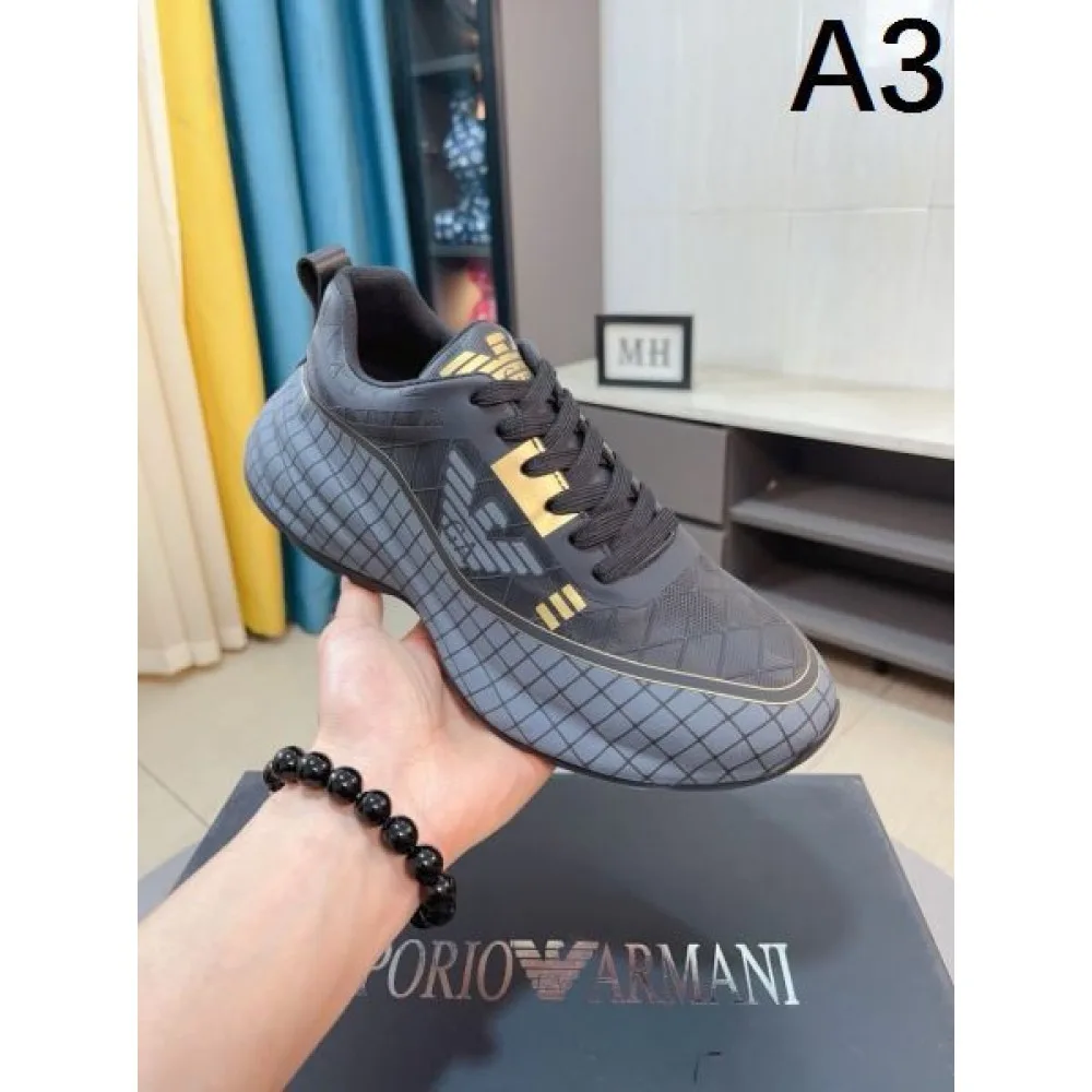 ARMANI アルマーニ 2025SS これさえ押さえればOK! メンズ用 スニーカー 商品画像 3