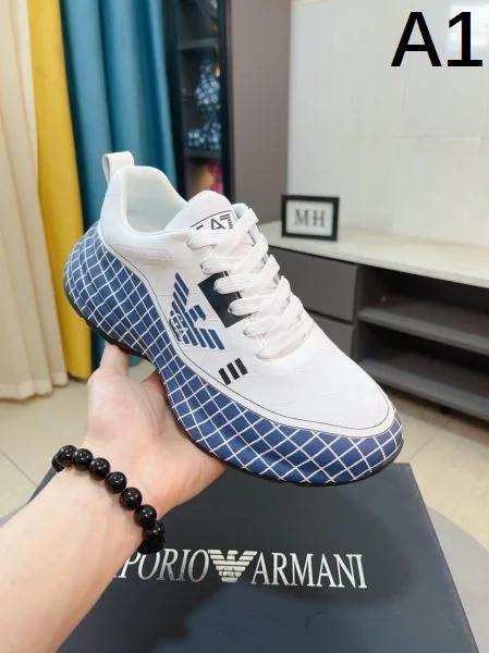 ARMANI アルマーニ 2025SS これさえ押さえればOK! メンズ用 スニーカー 商品画像 10