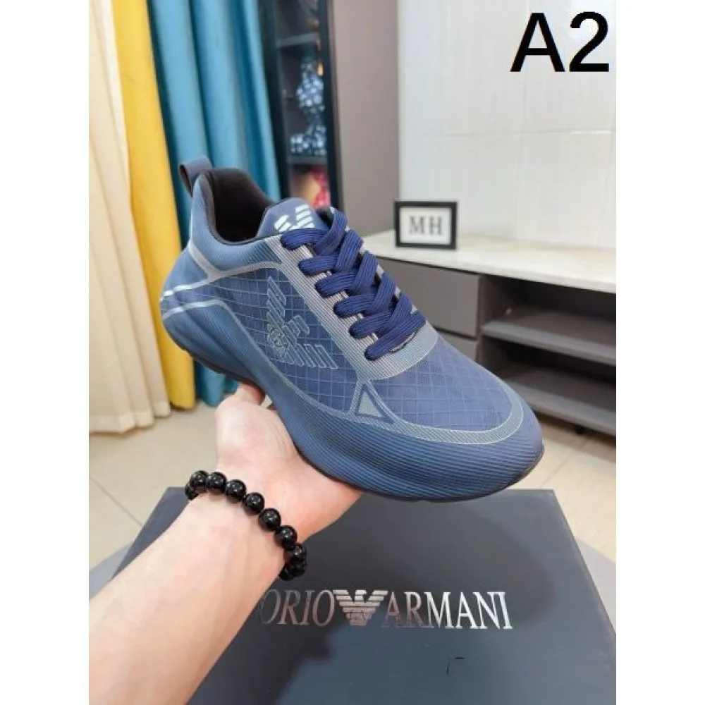ARMANI アルマーニ 2025SS 抜群な魅力的なアイテム メンズ用 スニーカー 商品画像 2