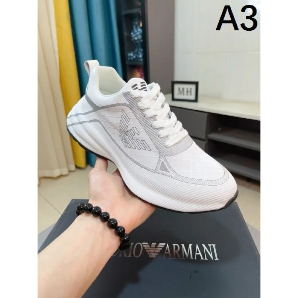 ARMANI アルマーニ 2025SS 抜群な魅力的なアイテム メンズ用 スニーカー 商品画像 3