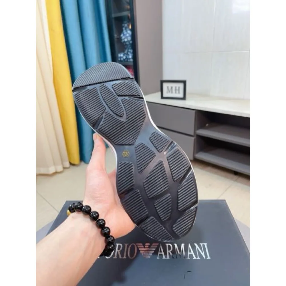 ARMANI アルマーニ 2025SS 抜群な魅力的なアイテム メンズ用 スニーカー 商品画像 8