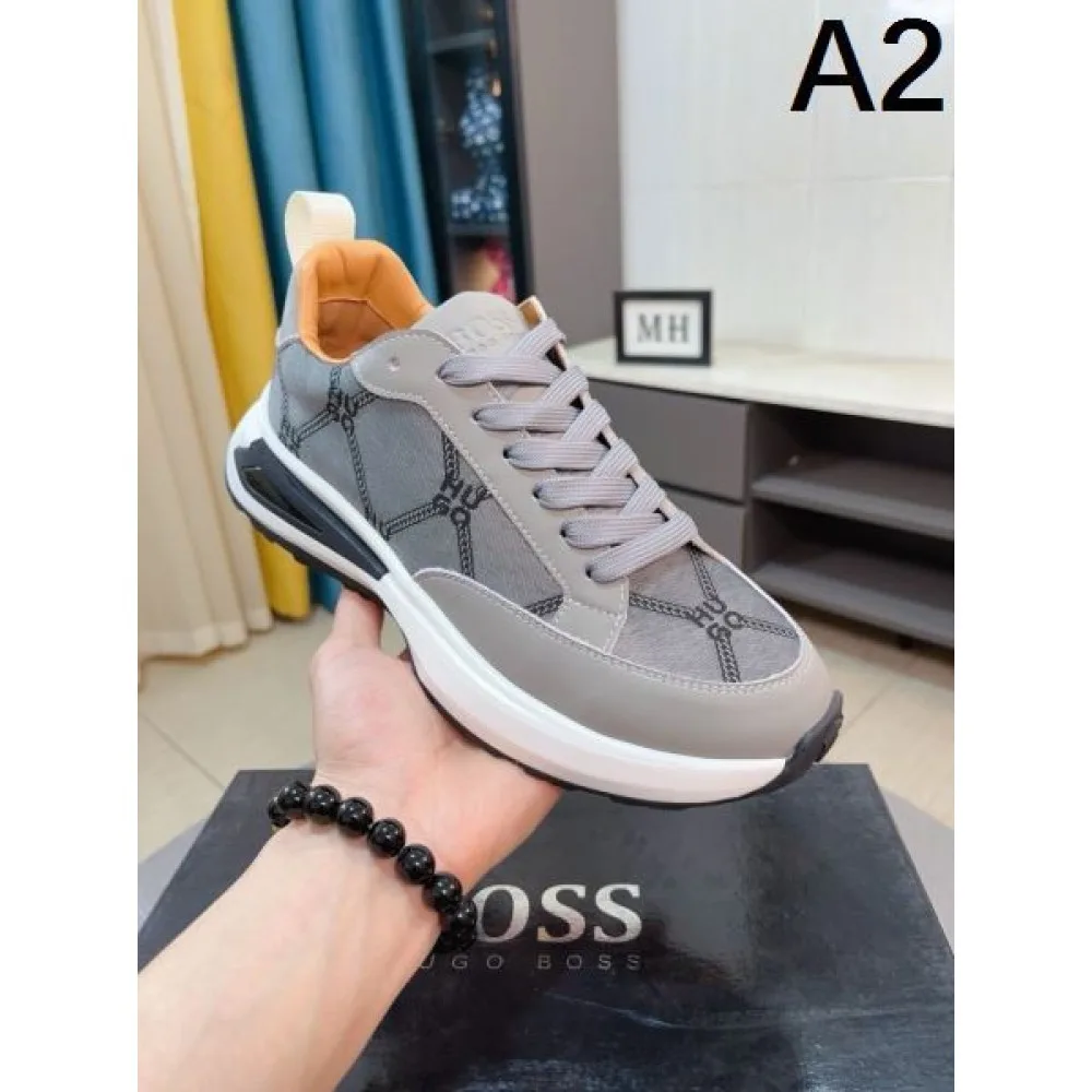 HUGO BOSS ヒューゴボス 2025SS 大人っぽい質感 メンズ用 スニーカー 商品画像 2