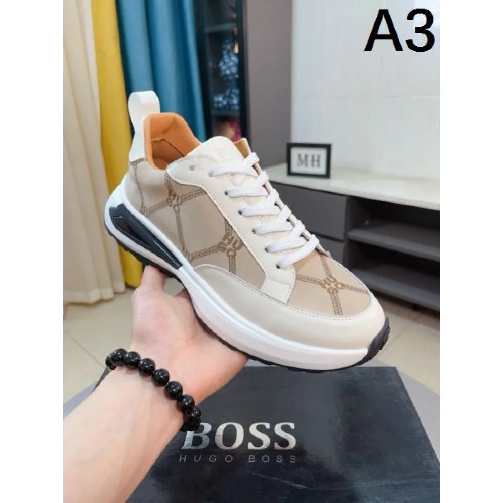 HUGO BOSS ヒューゴボス 2025SS 大人っぽい質感 メンズ用 スニーカー 商品画像 3