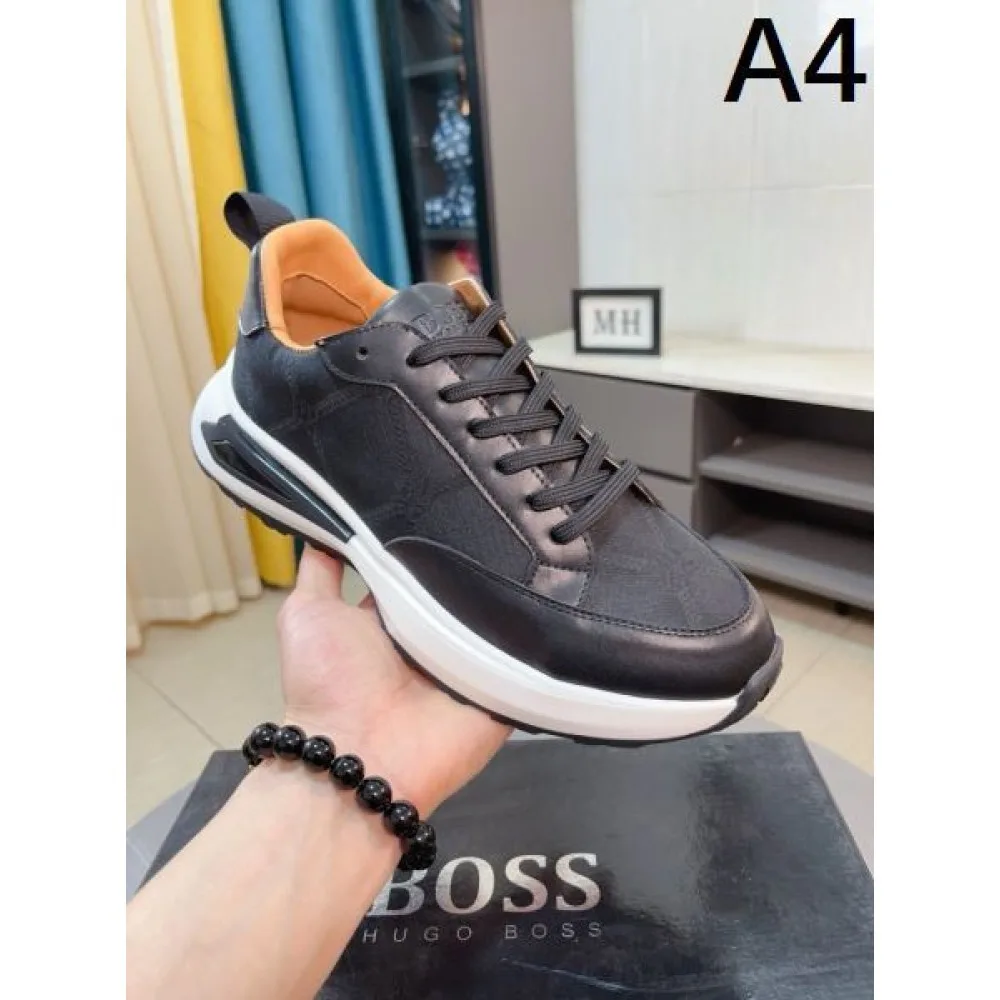 HUGO BOSS ヒューゴボス 2025SS 大人っぽい質感 メンズ用 スニーカー 商品画像 4