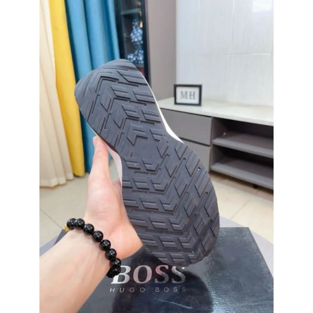 HUGO BOSS ヒューゴボス 2025SS 大人っぽい質感 メンズ用 スニーカー 商品画像 10