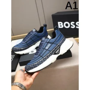 2025SS スニーカー HUGO BOSS ヒューゴボス 都会的な印象を与える上品モデル 商品画像 1