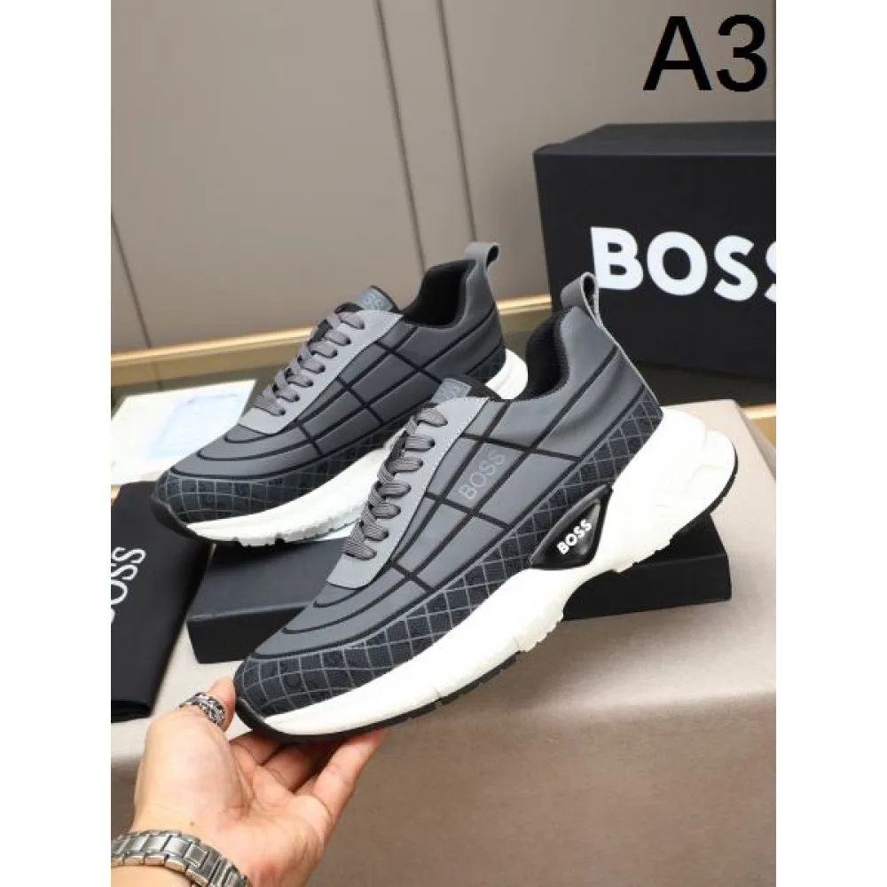 2025SS スニーカー HUGO BOSS ヒューゴボス 都会的な印象を与える上品モデル 商品画像 3