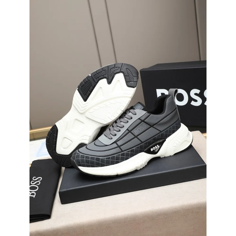 2025SS スニーカー HUGO BOSS ヒューゴボス 都会的な印象を与える上品モデル 商品画像 9