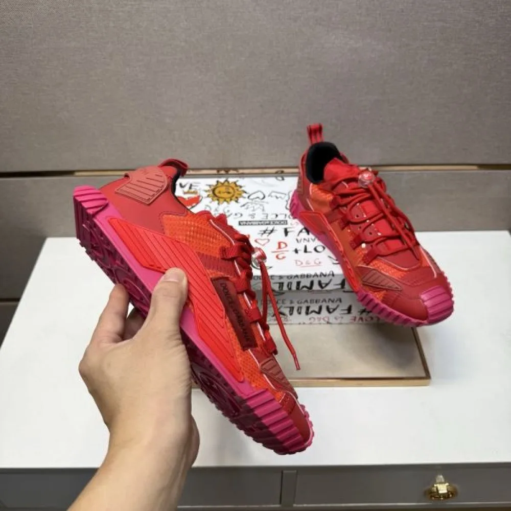 2025秋冬新作 DOLCE&GABBANA ドルチェ&ガッバーナ メンズ スニーカー 華やかで上品なデザイン 商品画像 7