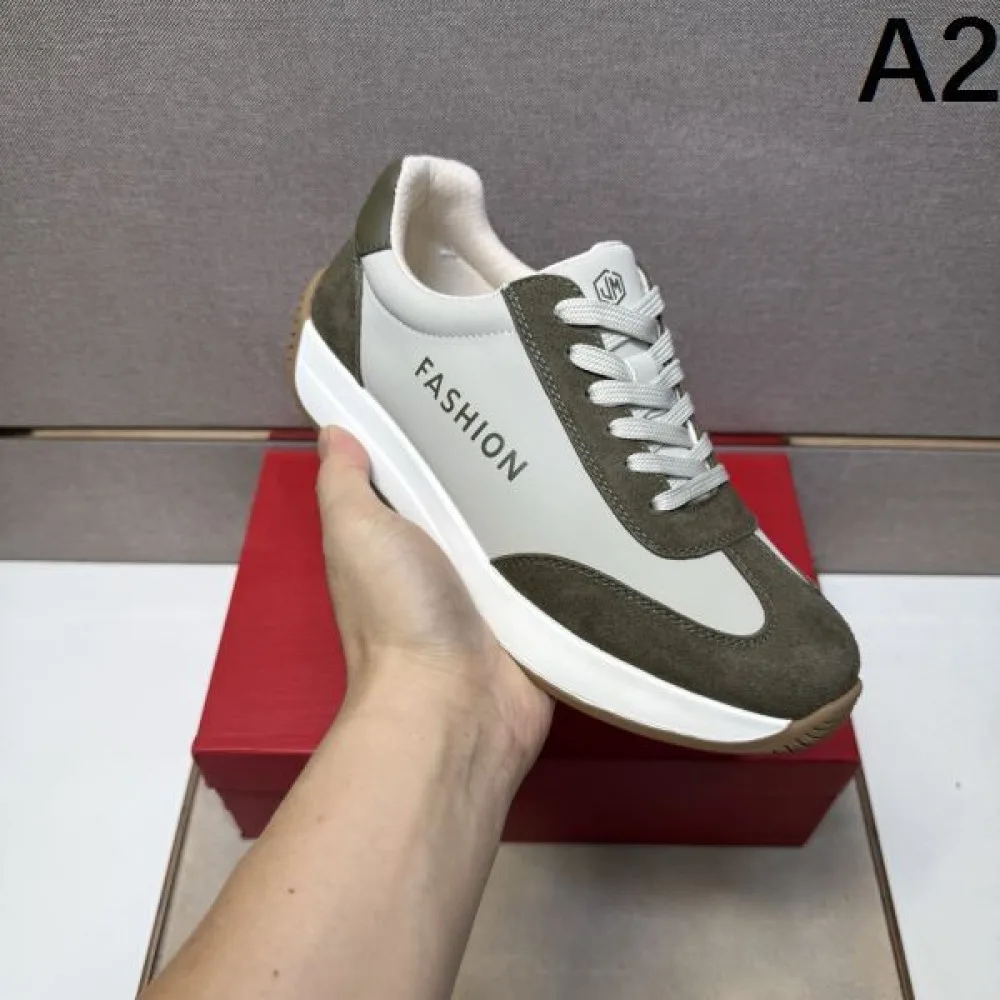 2025秋冬新作 FERRAGAMO サルヴァトーレ フェラガモ メンズ スニーカー 冬季限定の新作セール 商品画像 2