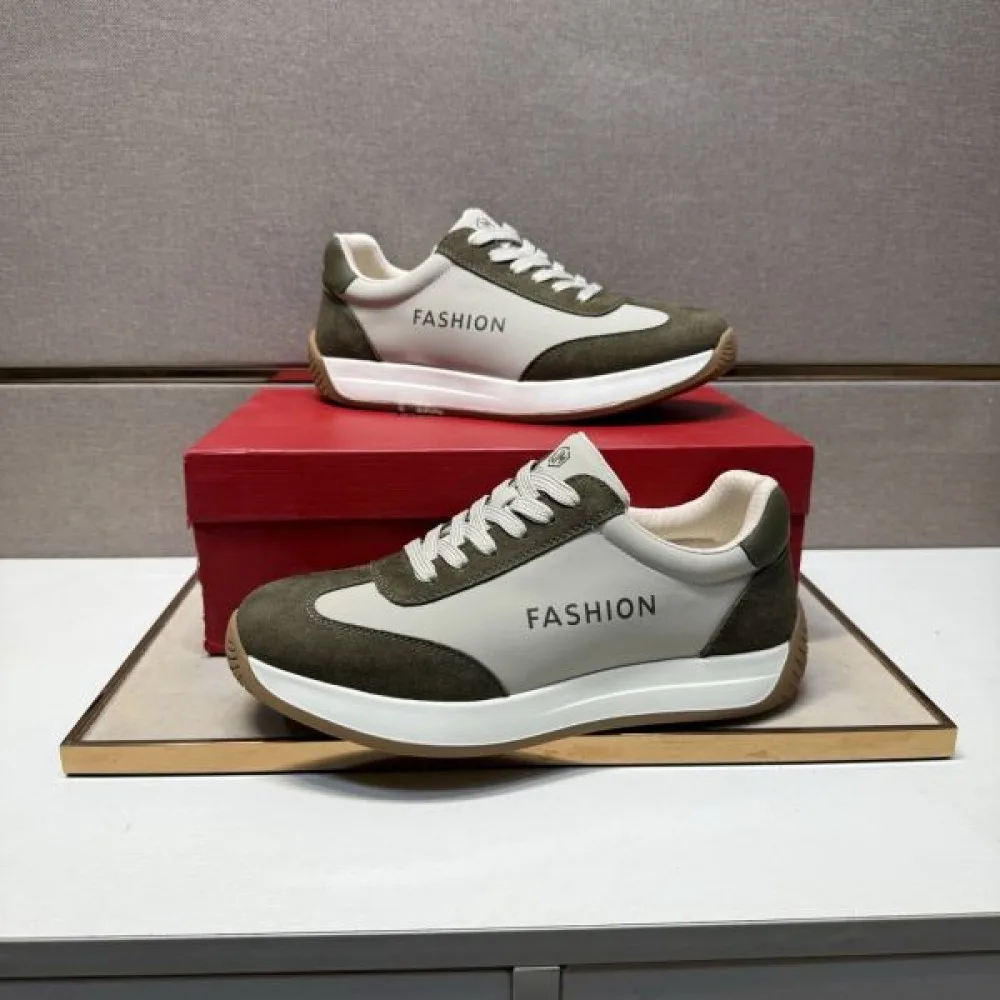 2025秋冬新作 FERRAGAMO サルヴァトーレ フェラガモ メンズ スニーカー 冬季限定の新作セール 商品画像 5
