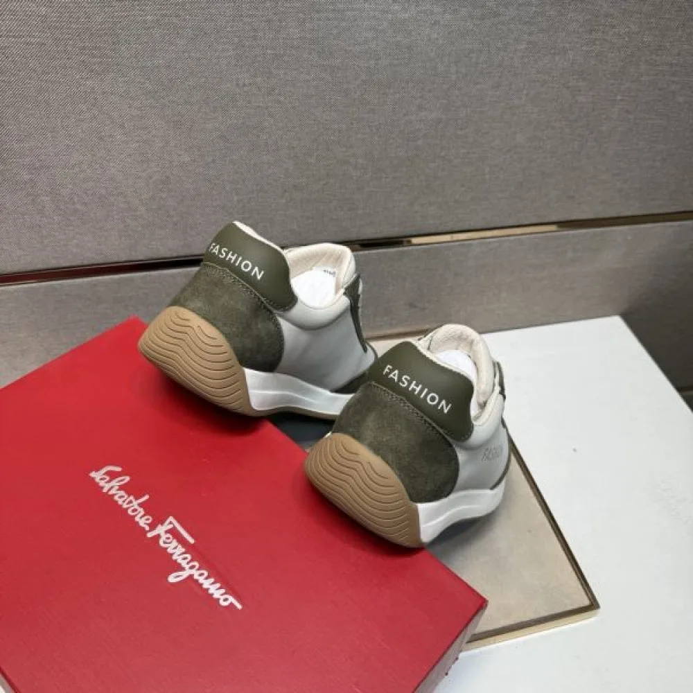 2025秋冬新作 FERRAGAMO サルヴァトーレ フェラガモ メンズ スニーカー 冬季限定の新作セール 商品画像 9