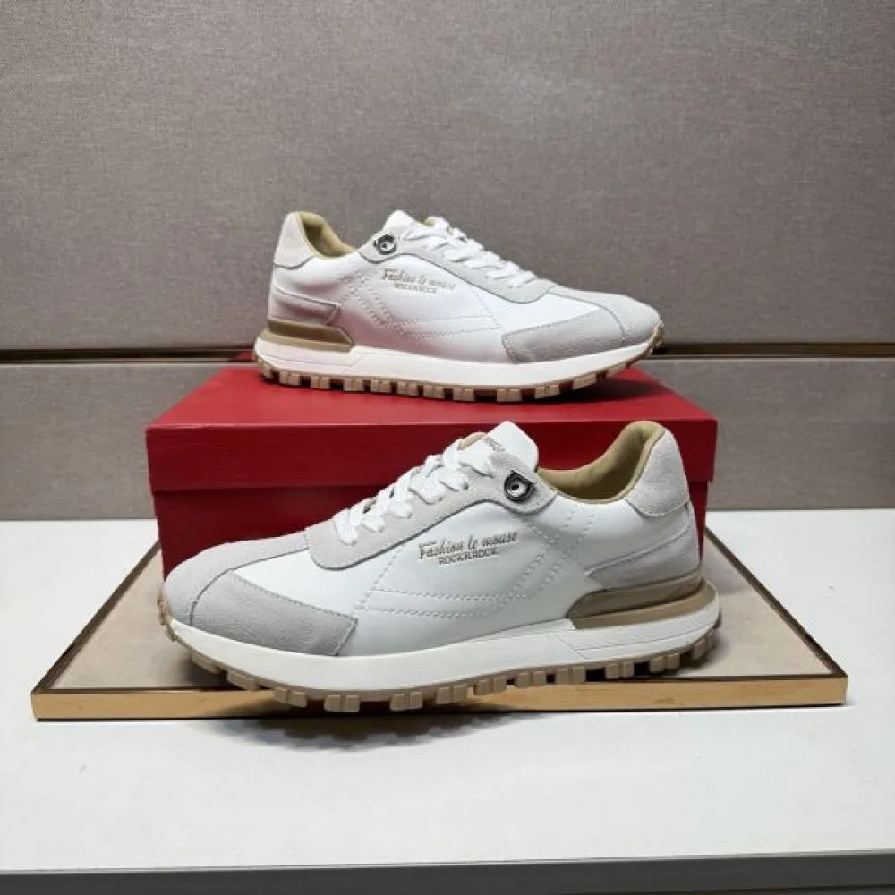 2025秋冬新作 FERRAGAMO サルヴァトーレ フェラガモ メンズ スニーカー 上質でおしゃれな印象 商品画像 5